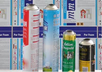 Kaleng Aerosol Tinplate Silinder